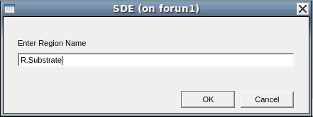 Region Naming dialog box