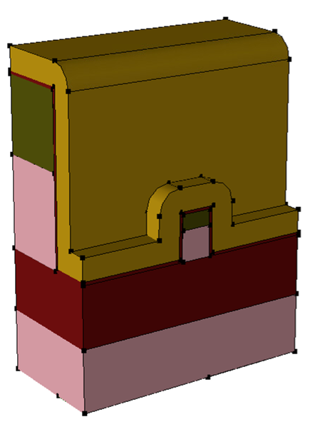 Depositing nitride with rounding