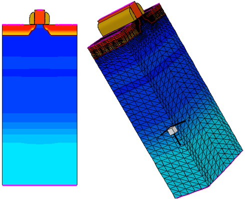 Extruded structure